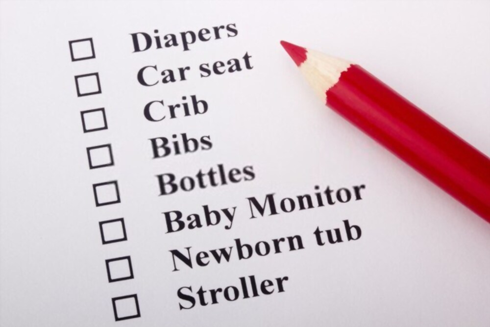 Baby checklist